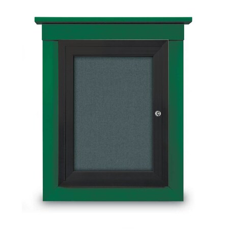 United Visual Products 60"x36" 2-Door Enclosed Letterboard, White Vinyl/Walnut UV2625O-WALNUT-WHITE